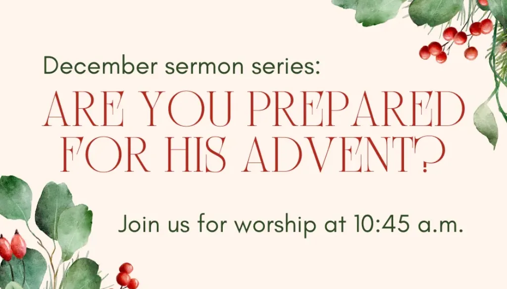 Advent worship